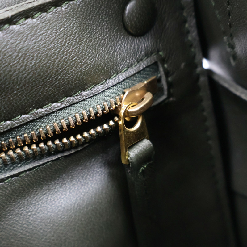 墨綠色 編織羊皮 Cassette 肩背包【BOTTEGA VENETA BV 寶緹嘉】 578004-13