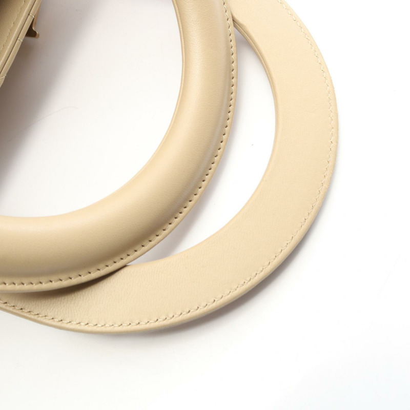 Christian Dior LADY DIOR MY ABCDIOR Lady Cannage 單肩手提包 皮革 二手-5