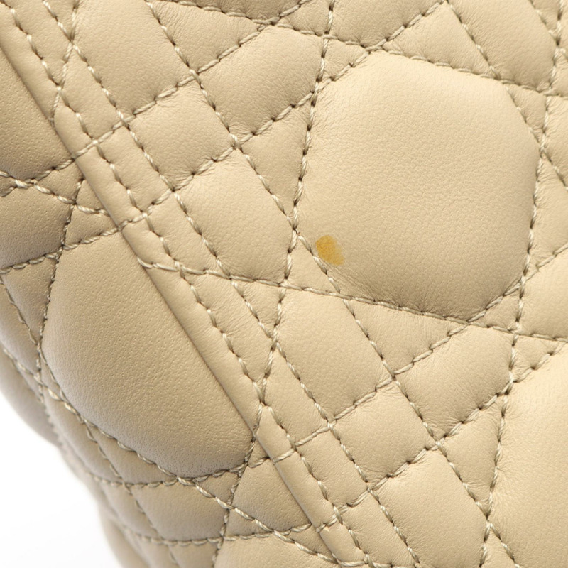 Christian Dior LADY DIOR MY ABCDIOR Lady Cannage 單肩手提包 皮革 二手-7