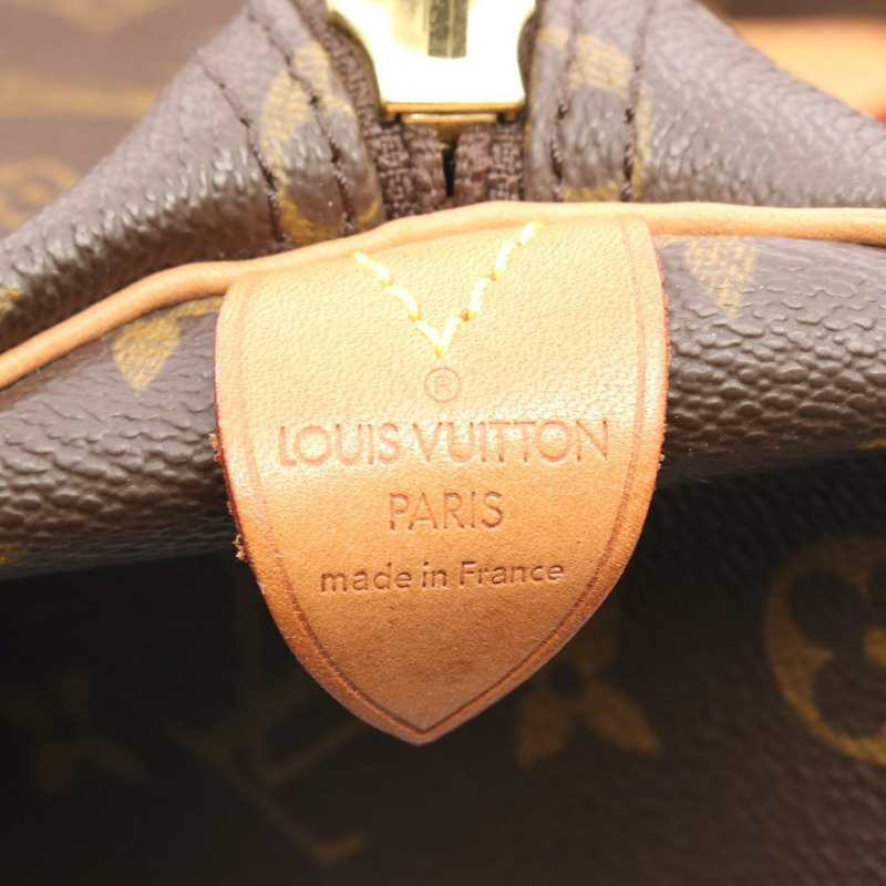 路易威登 Keepall 55 旅行手提包 M41424 Monogram 皮革 棕色 二手 LV-3
