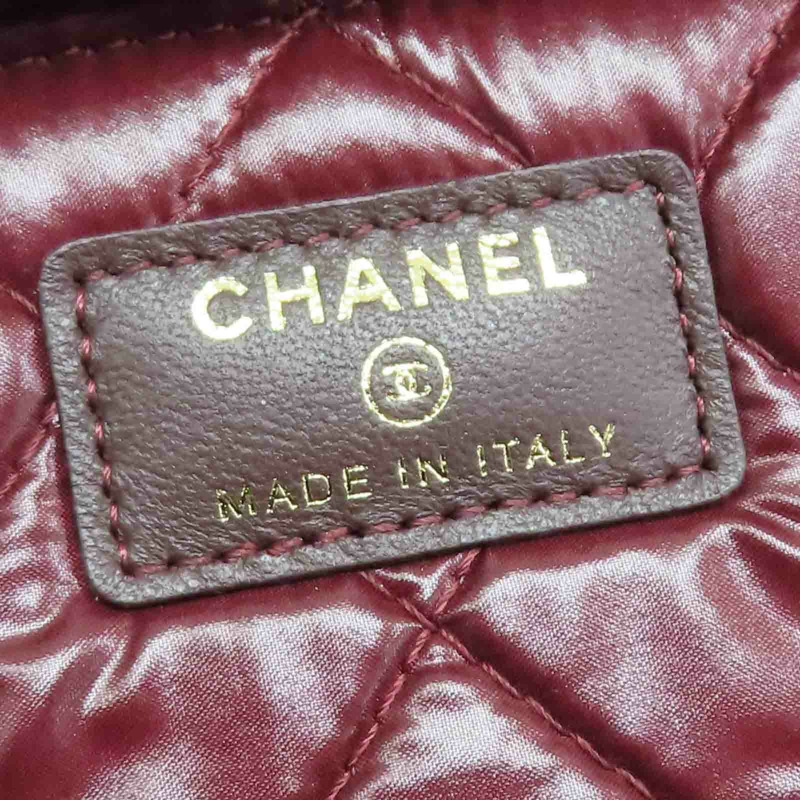 黑色 菱格紋 羊皮 Vanity Pouch 化妝包 手提包【CHANEL 香奈兒】-7