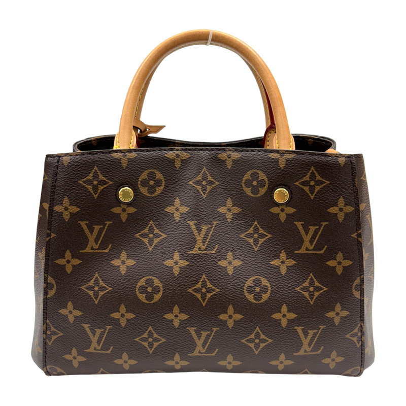 棕色 原花 帆布 Montaigne BB 两用包【LOUIS VUITTON LV 路易威登】 M41055-2