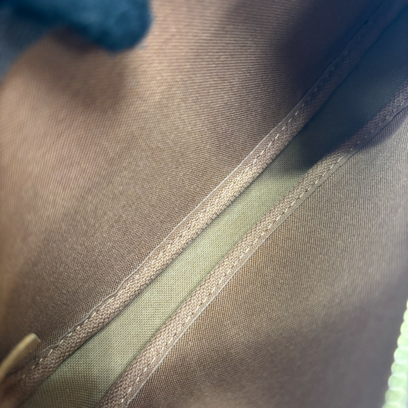 棕色 原花帆布 Multi Pochette Accessoires 肩背包【LOUIS VUITTON LV 路易威登】 M44813-7