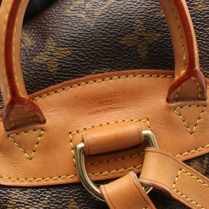 路易威登迷你 Montsouris 雙肩包 M51137 Monogram 皮革 棕色 LV-3