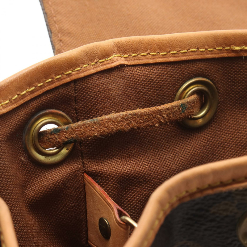 路易威登迷你 Montsouris 雙肩包 M51137 Monogram 皮革 棕色 LV-5