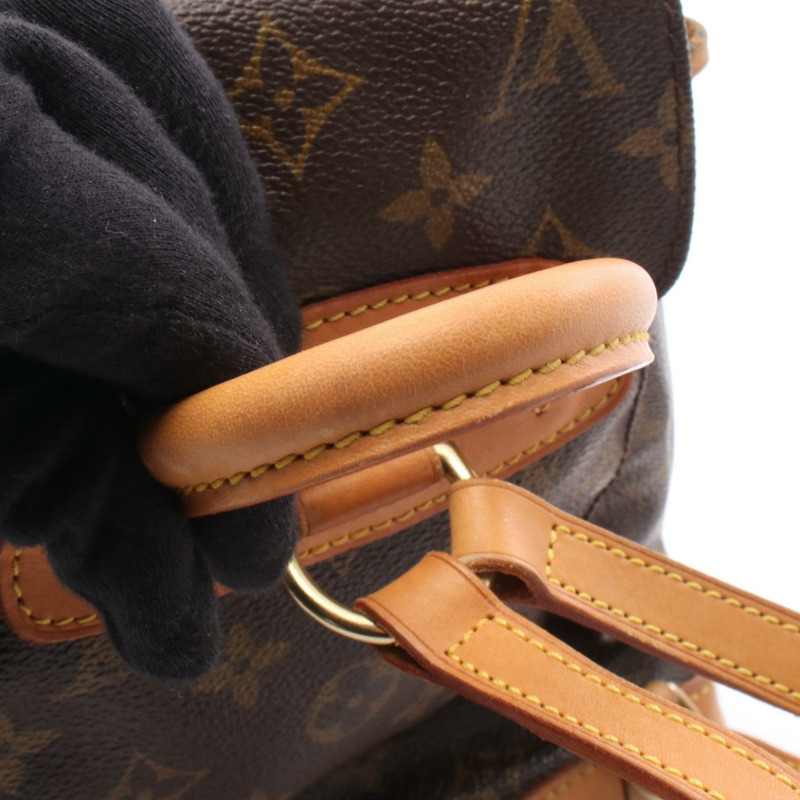 路易威登迷你 Montsouris 雙肩包 M51137 Monogram 皮革 棕色 LV-6