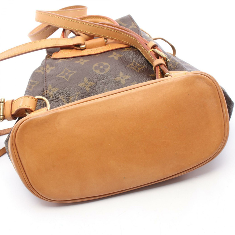 路易威登迷你 Montsouris 雙肩包 M51137 Monogram 皮革 棕色 LV-8
