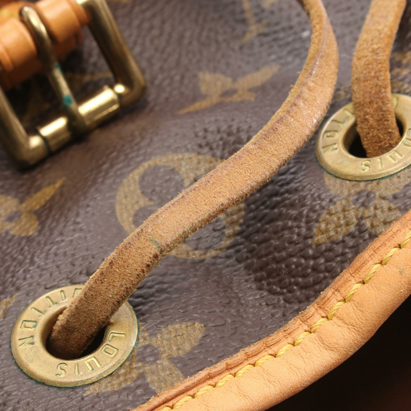 路易威登迷你 Montsouris 雙肩包 M51137 Monogram 皮革 棕色 LV-10