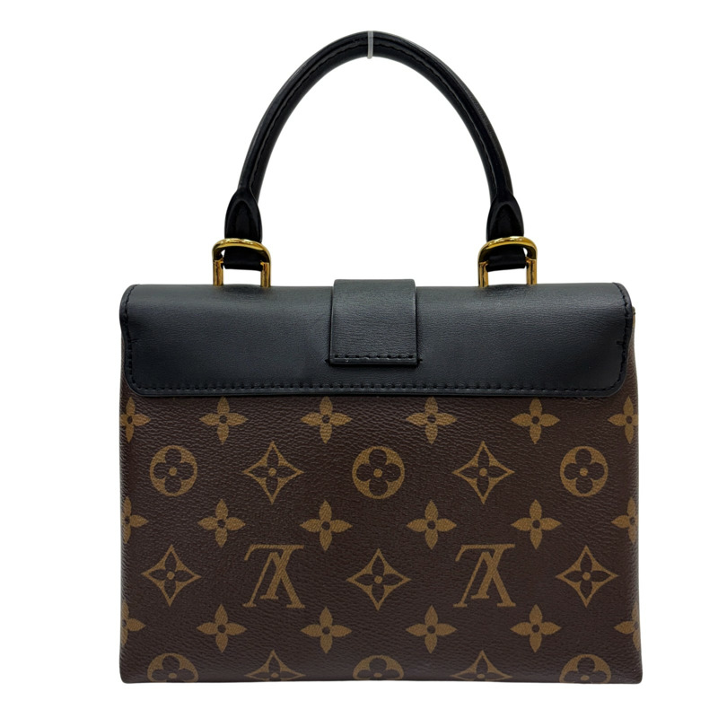 黑色 棕色 原花 帆布 Locky BB 兩用包【LOUIS VUITTON LV 路易威登】 M44141-2