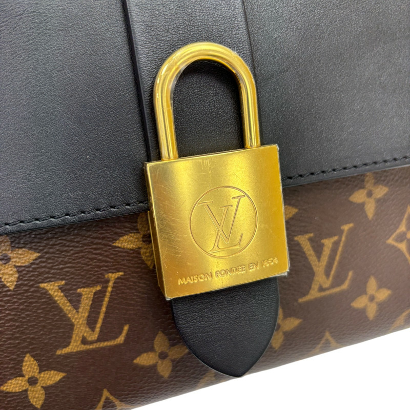 黑色 棕色 原花 帆布 Locky BB 兩用包【LOUIS VUITTON LV 路易威登】 M44141-8