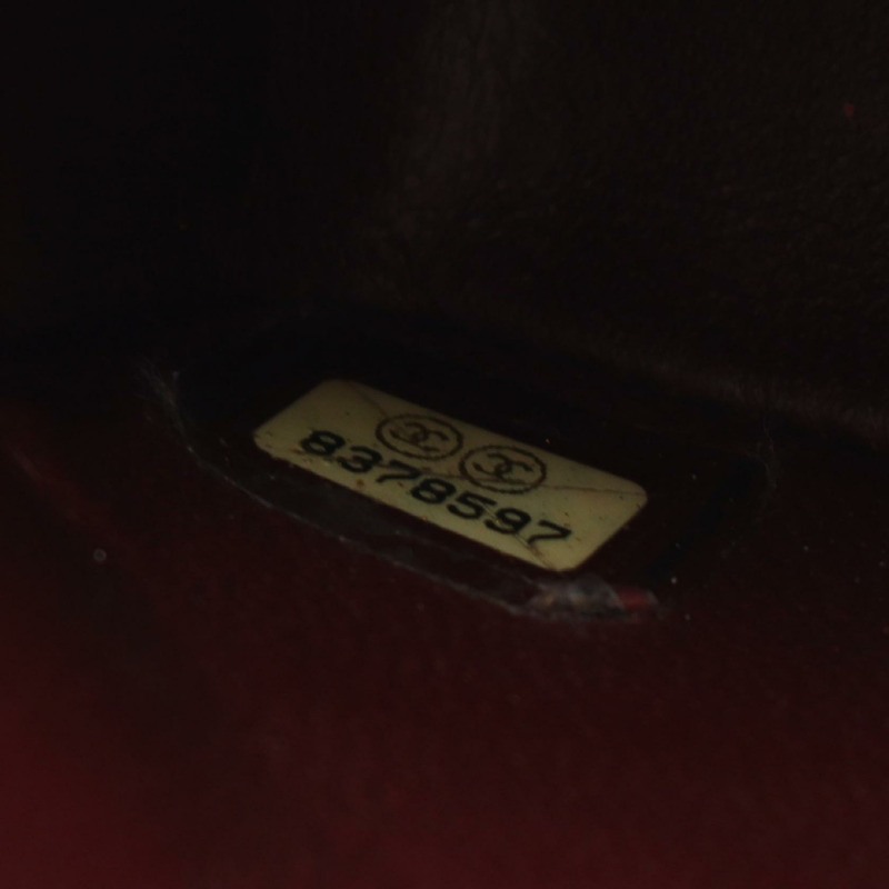 香奈兒 (CHANEL) 迷你絎縫鏈條斜背包 A01115 黑色羊皮二手 CC-4