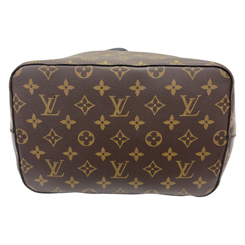 黑色 棕色 原花 帆布 NeoNoe MM 水桶包 肩背包【LOUIS VUITTON LV 路易威登】 M44020-3