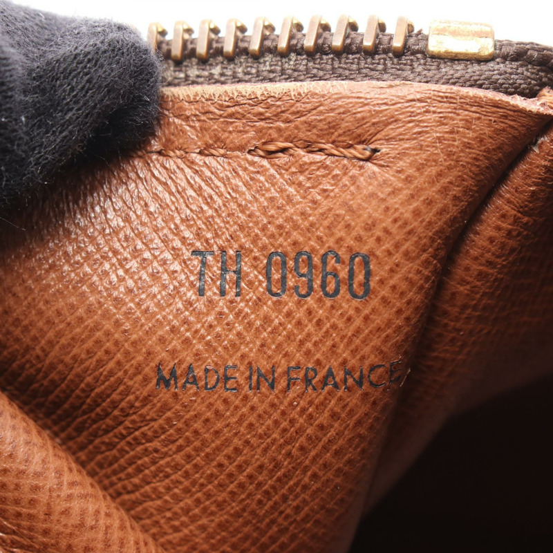 路易威登 Papillon 30 舊式單肩背包 M51365 Monogram 皮革 棕色 LV-4