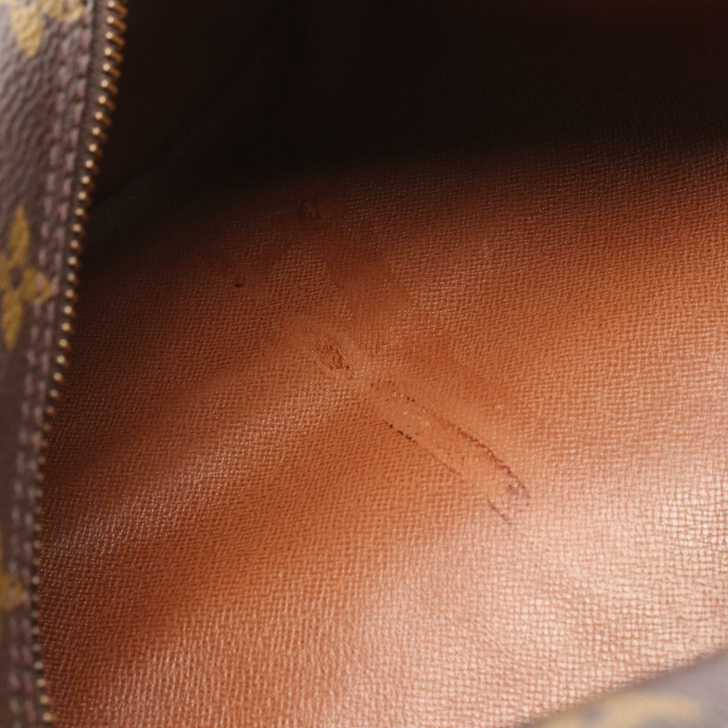 路易威登 Papillon 30 舊式單肩背包 M51365 Monogram 皮革 棕色 LV-5