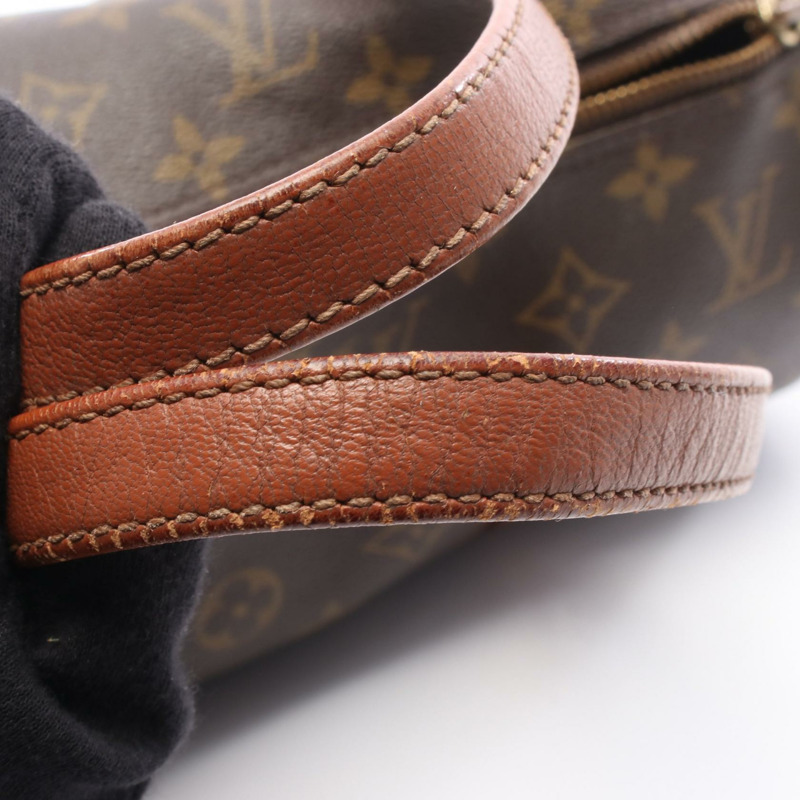 路易威登 Papillon 30 舊式單肩背包 M51365 Monogram 皮革 棕色 LV-7