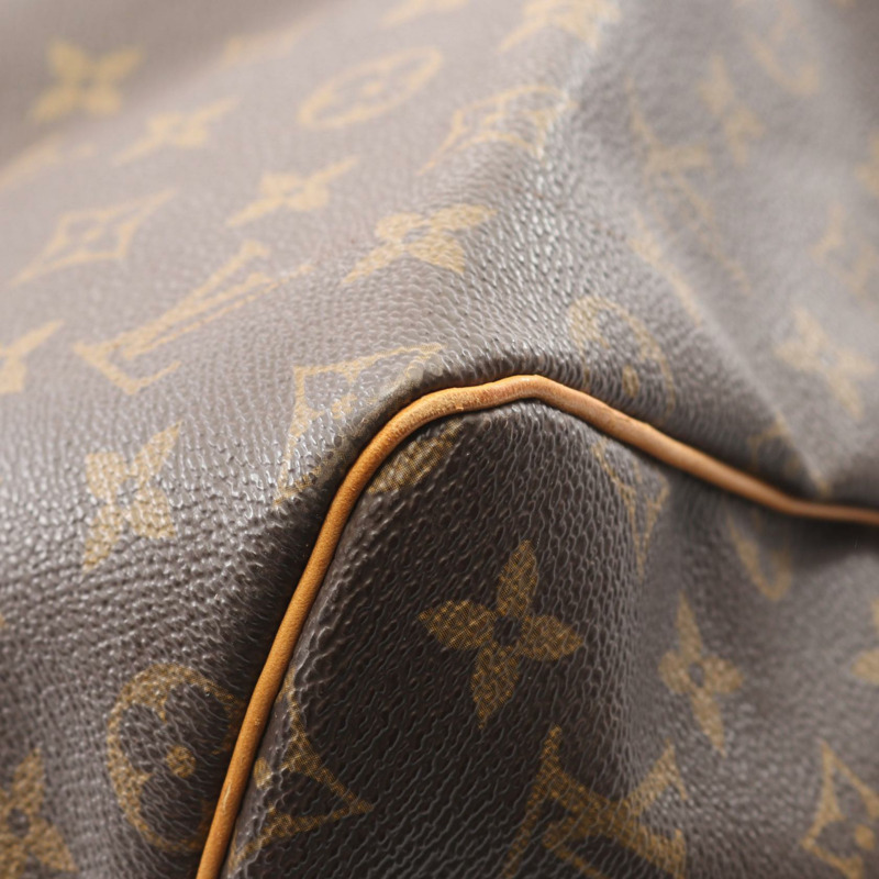 路易威登 Keepall 55 旅行手提包 M41424 Monogram 皮革 棕色 二手-5