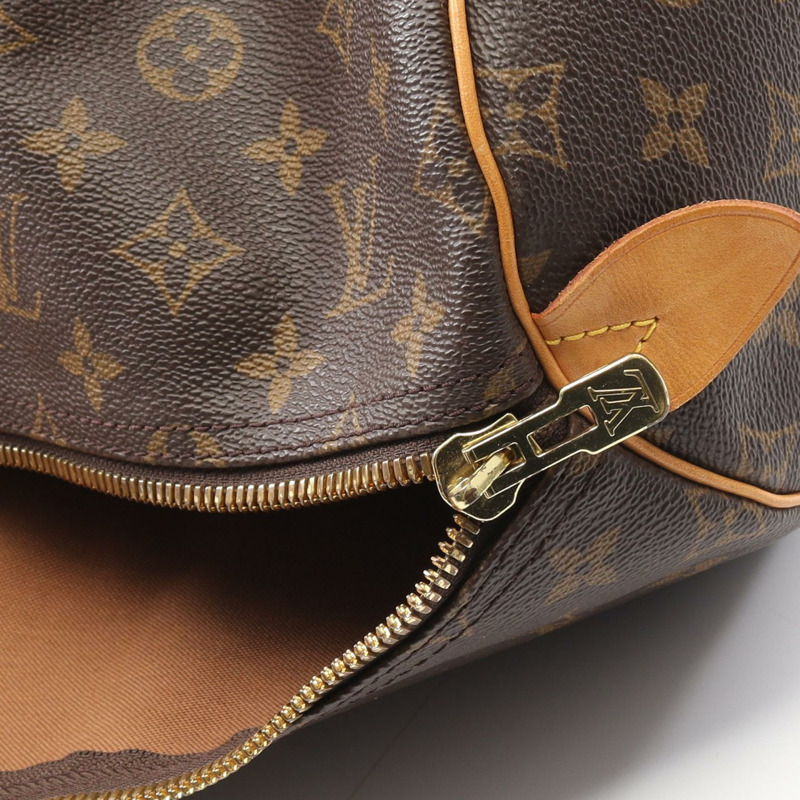 路易威登 Keepall 55 旅行手提包 M41424 Monogram 皮革 棕色 二手-10