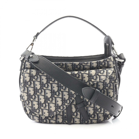 Christian Dior Saddle Mini Soft Oblique 肩背包 1ADH0024YKY 帆布 米色 CD