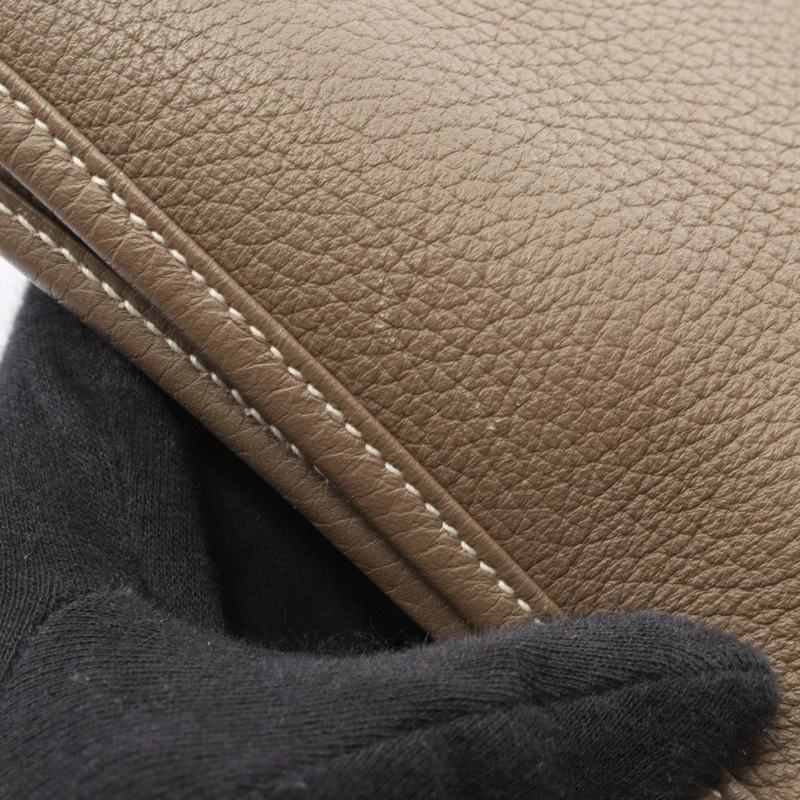 HERMES Evelyne 3 Trois GM 肩斜背包 P Taurillon Clemence Etoupe SHW-6