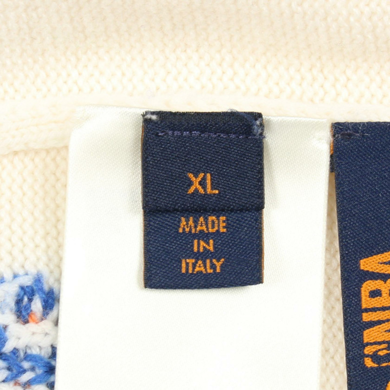 路易威登 x NBA 聯名款針織衫，RM212M，羊毛材質，白色、紅色、綠色，二手，男款 XL 碼-4