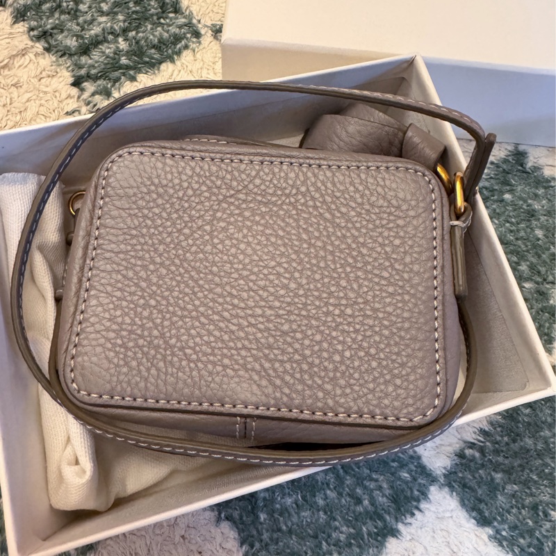 Chloé Marcie 荔枝紋皮革斜背小包-2