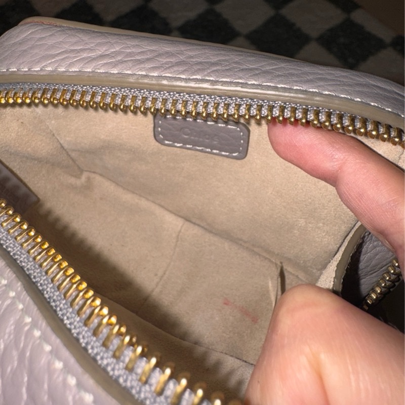 Chloé Marcie 荔枝紋皮革斜背小包-7