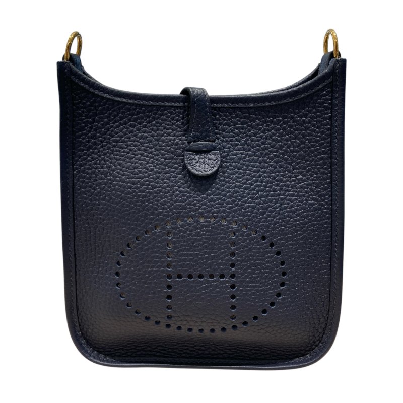 HERMES 愛馬仕 Evelyne16  BLEU NUIT 午夜藍 金扣-1