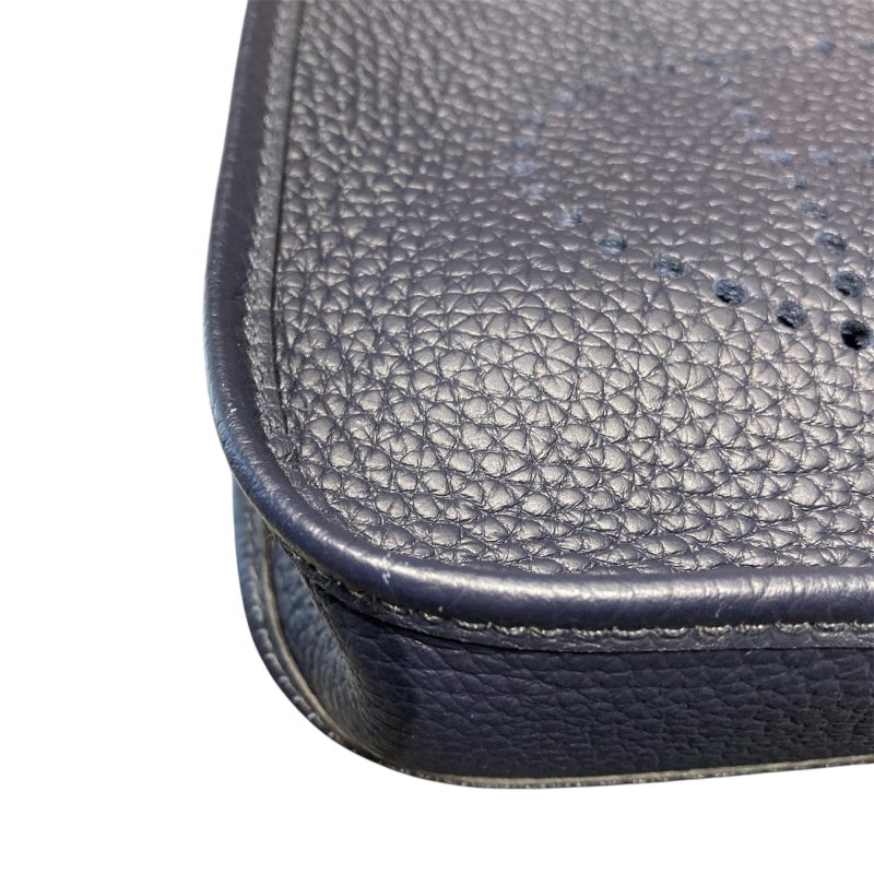 HERMES 愛馬仕 Evelyne16  BLEU NUIT 午夜藍 金扣-10