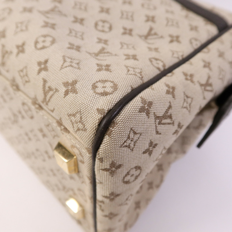 LOUIS VUITTON Monogram Mini Josephine GM金扣手挽袋-4
