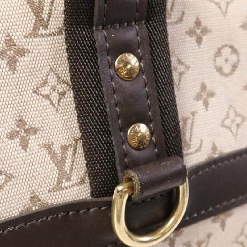 LOUIS VUITTON Monogram Mini Josephine GM金扣手挽袋-10