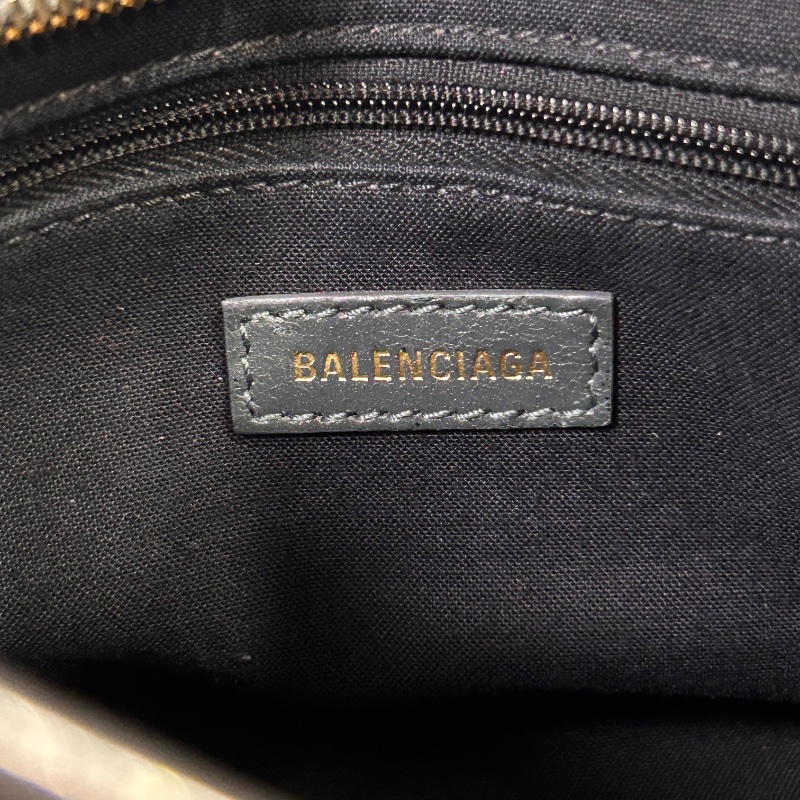 Balenciaga 經典米你機車鏤空手提包斜背包 2021年-3