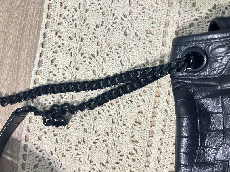 ［夢中情包］YSL niki medium 中號（黑魂版）-5