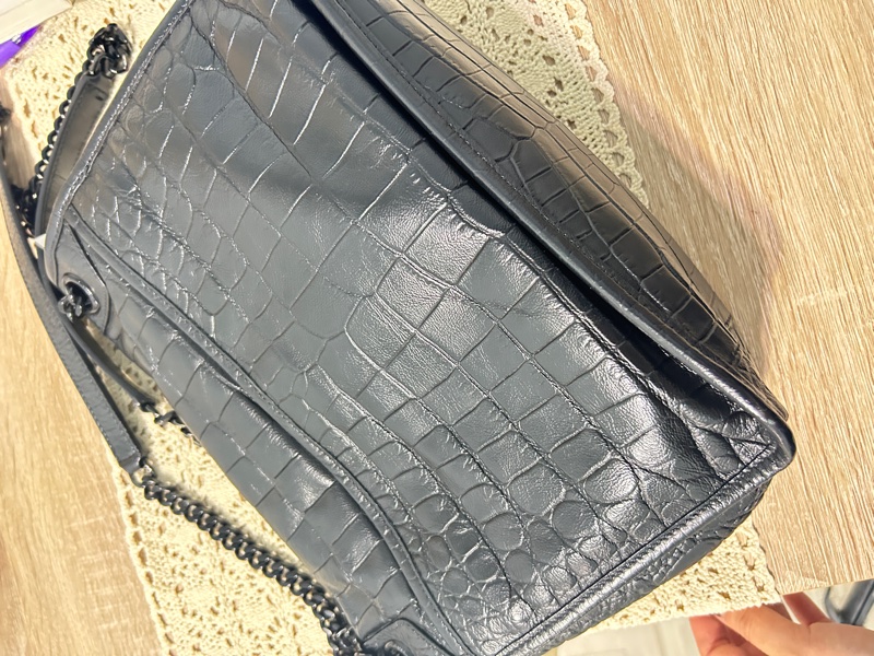 ［夢中情包］YSL niki medium 中號（黑魂版）-8