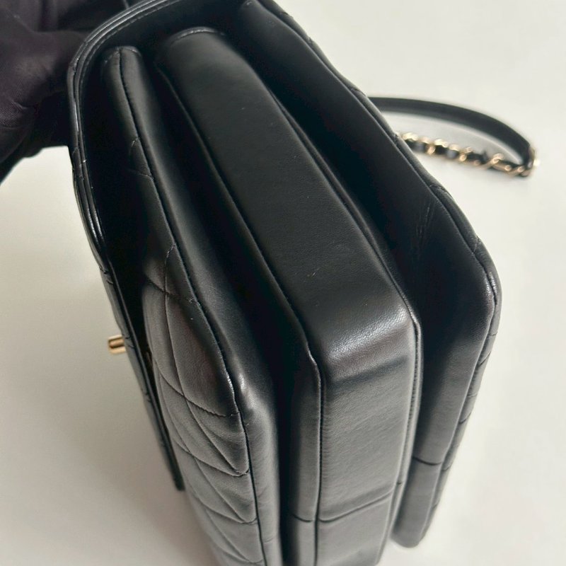 98新🖤 Chanel 香奈兒 Trendy CC 25cm 黑金-8