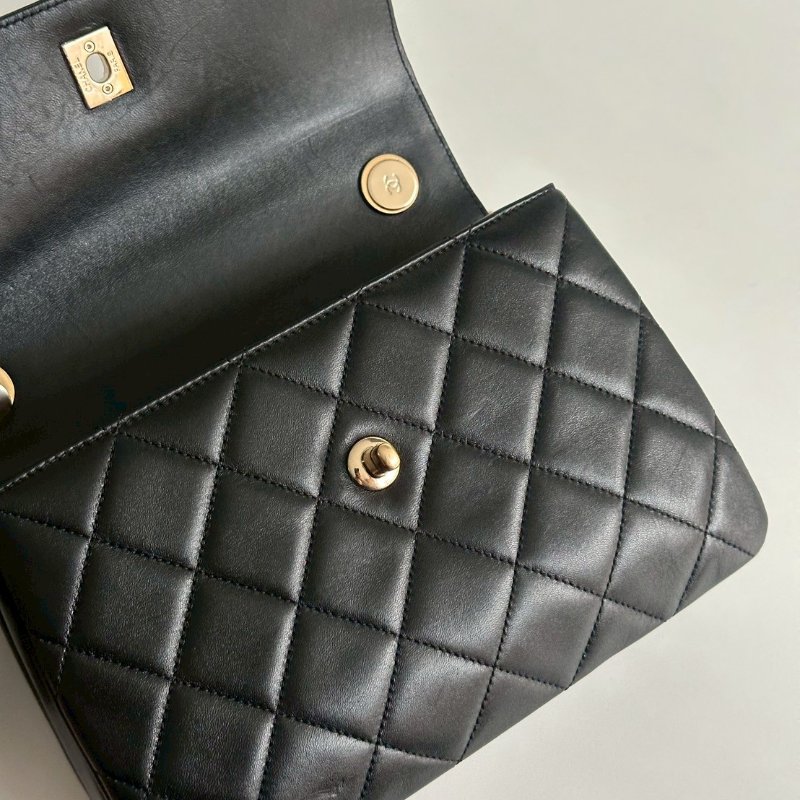 98新🖤 Chanel 香奈兒 Trendy CC 25cm 黑金-13