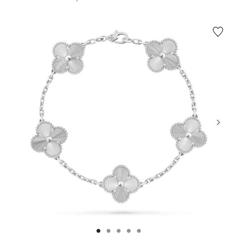 二手VCA鐳射五花手鏈