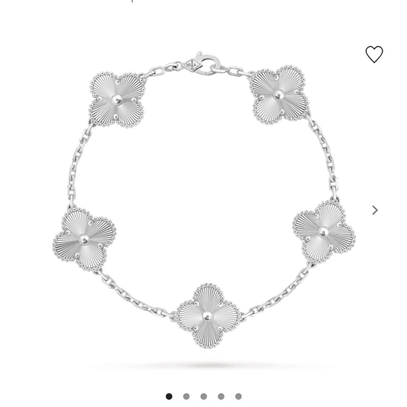 二手VCA鐳射五花手鏈-0