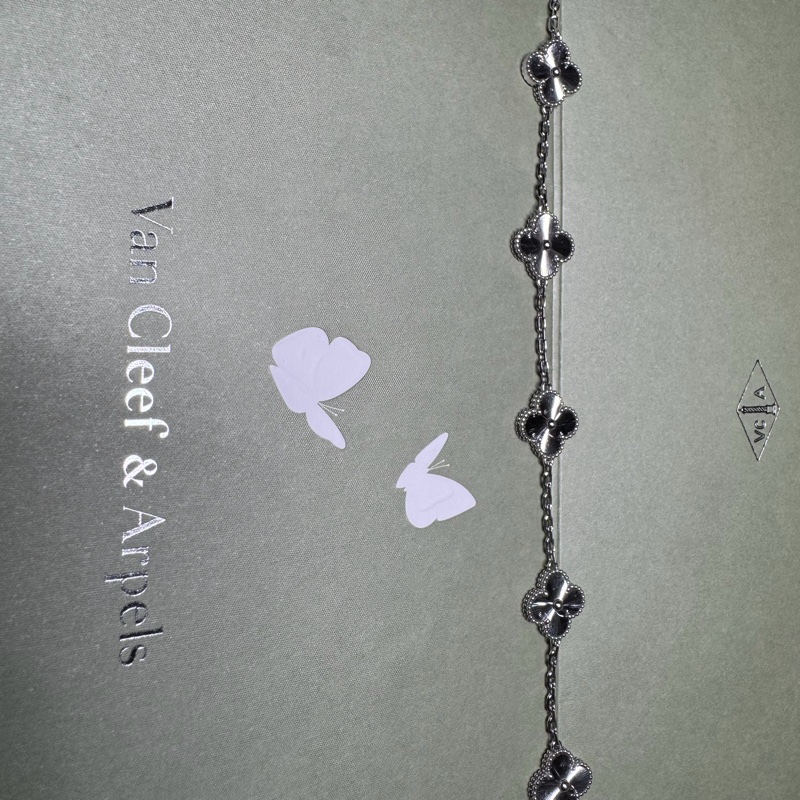 二手VCA鐳射五花手鏈-1