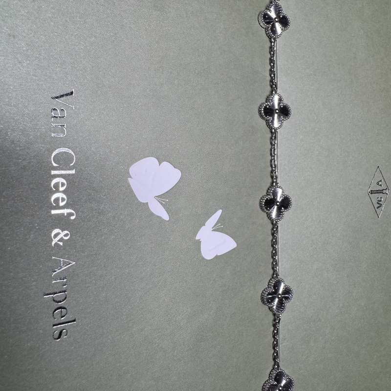 二手VCA鐳射五花手鏈-2