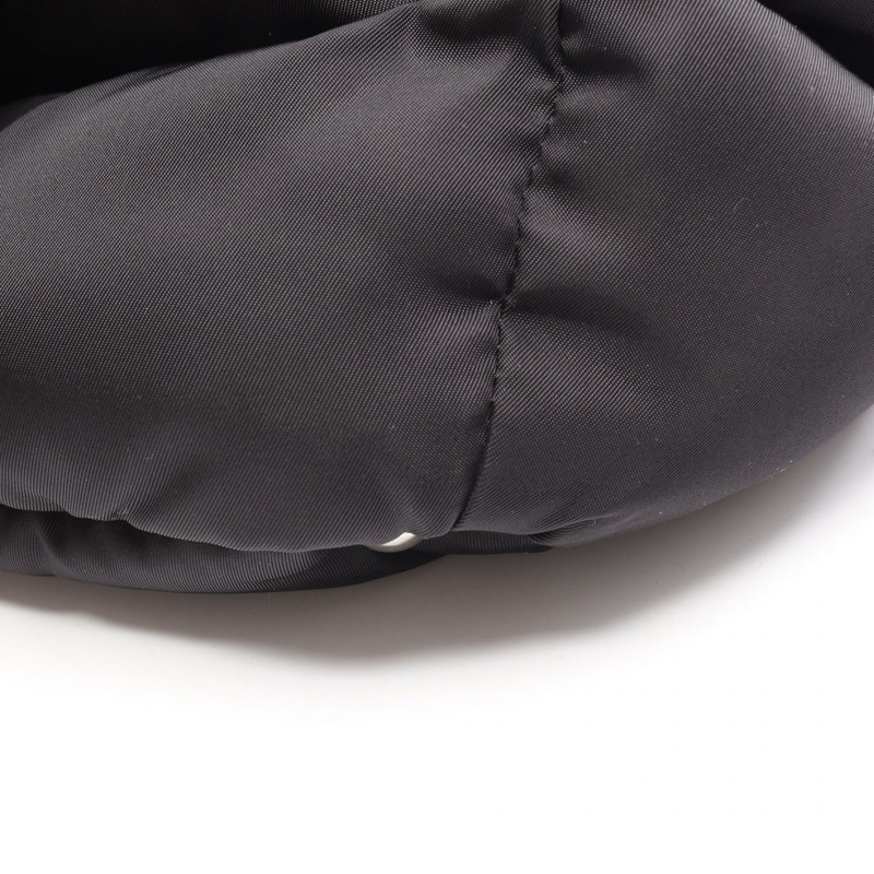 PRADA TESSUTO BOMBER 單肩斜背包 BN2632 尼龍皮革 黑色 二手-7