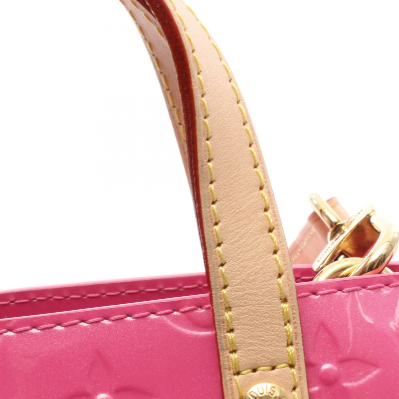 路易威登 Reade PM 手提包 M24028 漆皮霓虹粉紅 二手 女士 LV-5