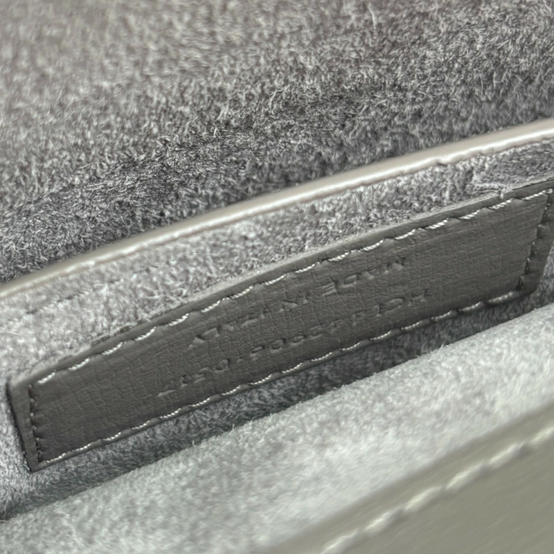 灰色 牛皮 Sunset 肩背包【SAINT LAURENT YSL 聖羅蘭 】 442906-7