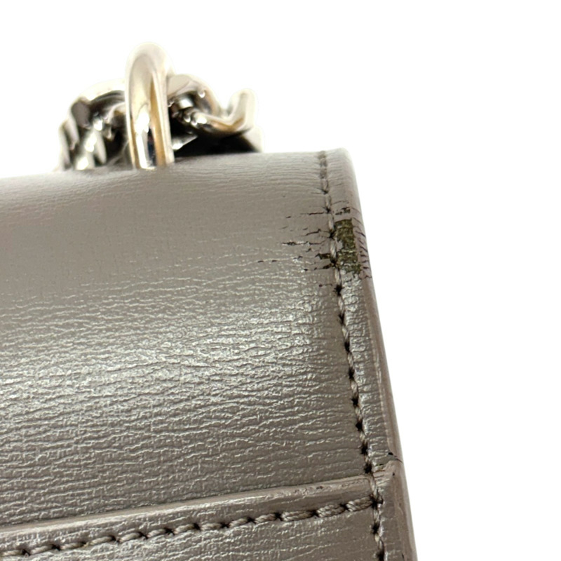 灰色 牛皮 Sunset 肩背包【SAINT LAURENT YSL 聖羅蘭 】 442906-10