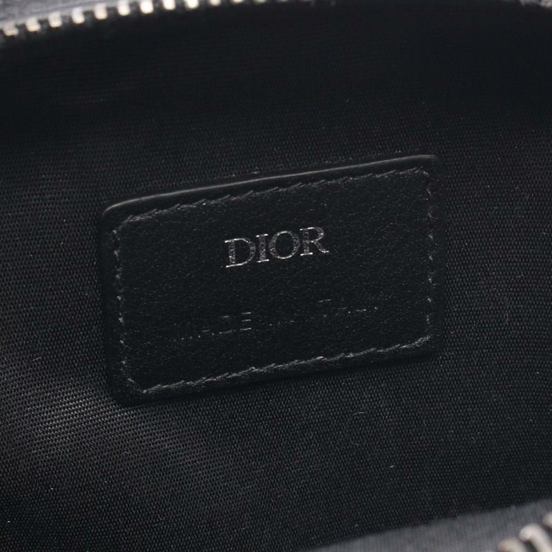 Christian Dior RIDER Micro Oblique 斜背包,帆布皮革,海軍藍/米色-3