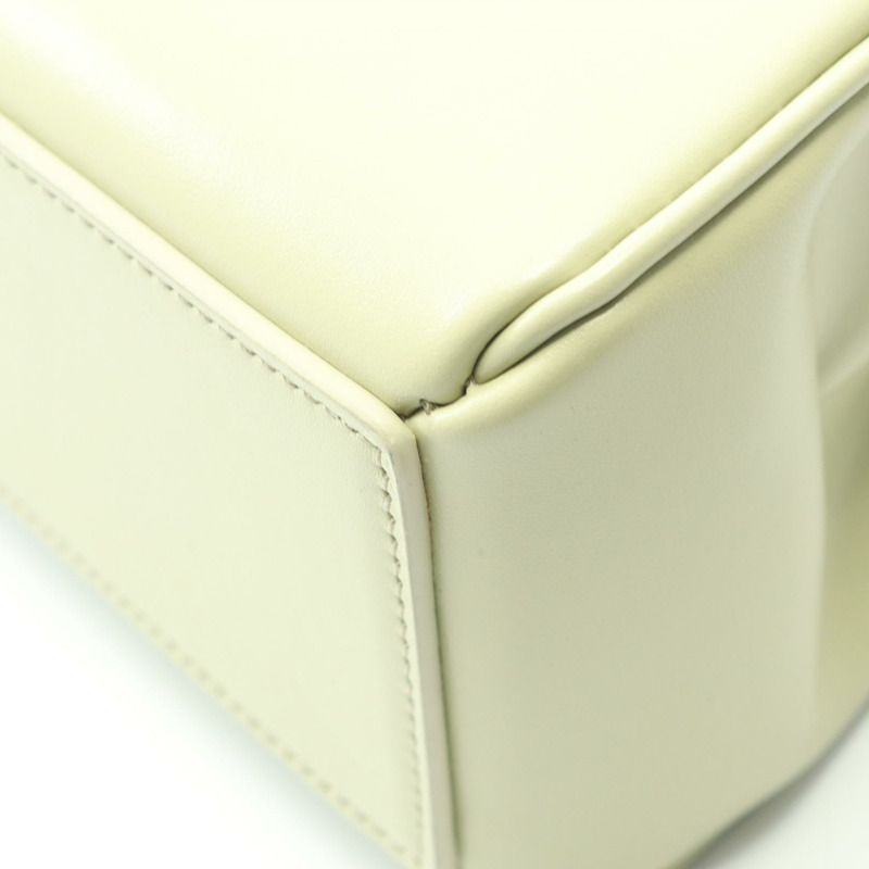 CELINE mini 16 Seize 單肩手提包 197983BEY.29AG 皮革 綠色 二手 女士-5