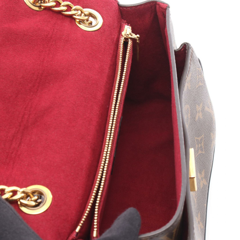 路易威登 Passy 肩背包 M45592 Monogram 帆布皮革 棕色 黑色 二手-2