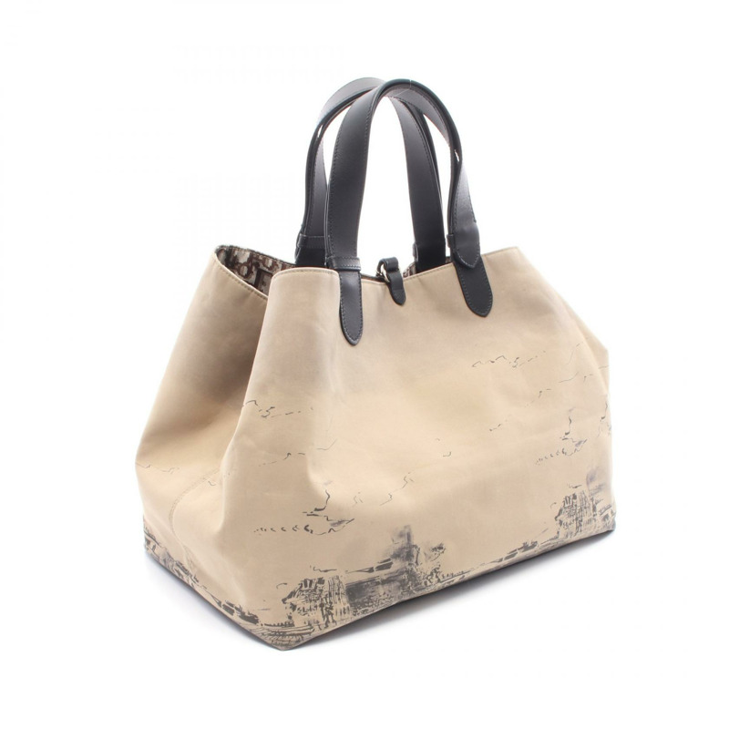 Christian Dior Toujours 大斜向手袋 M2820OZBP 帆布皮革 米色-1