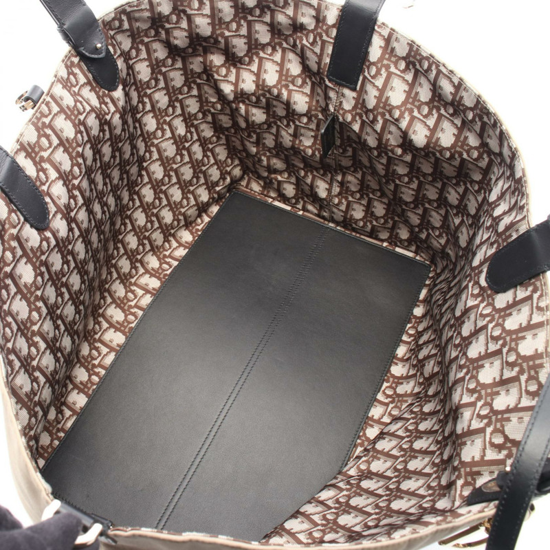 Christian Dior Toujours 大斜向手袋 M2820OZBP 帆布皮革 米色-2