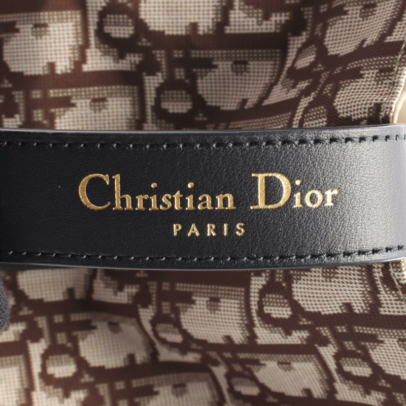 Christian Dior Toujours 大斜向手袋 M2820OZBP 帆布皮革 米色-3