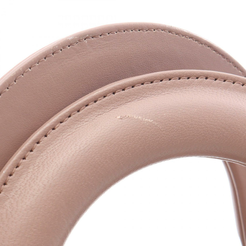 Dior Lady Dior 小單肩手提包,粉紅色皮革,二手女款-5